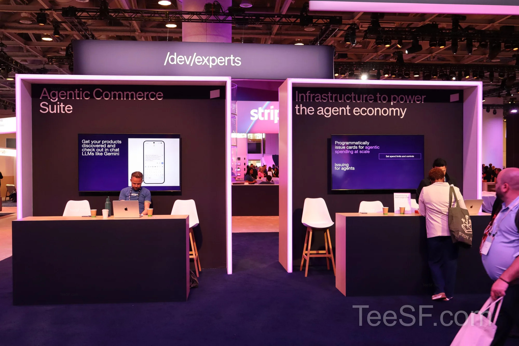 stripe Sessions Dev Experts Area at Stripe Sessions 2026 in San Francisco.